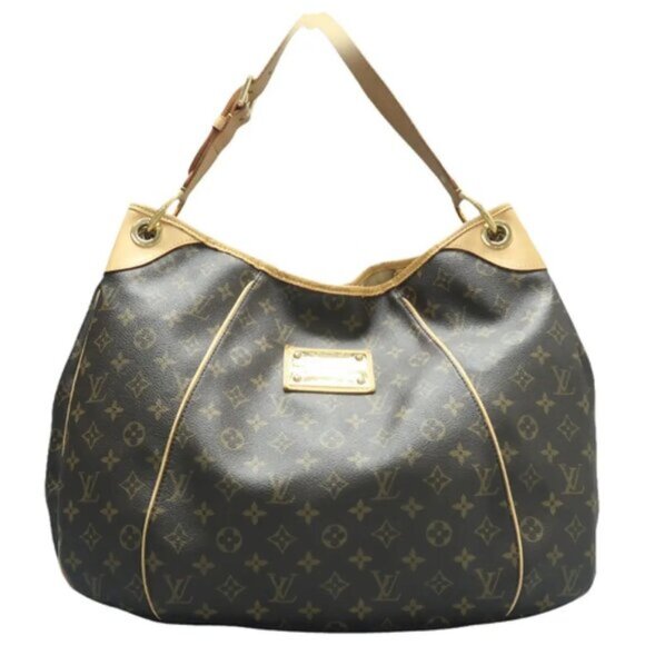 Louis Vuitton Handbags - Louis Vuitton Galleria GM Brown Canvas Shoulder Bag 885-081325